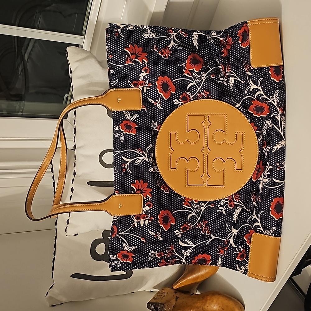 Tori Burch Ella Printed Tote Bag